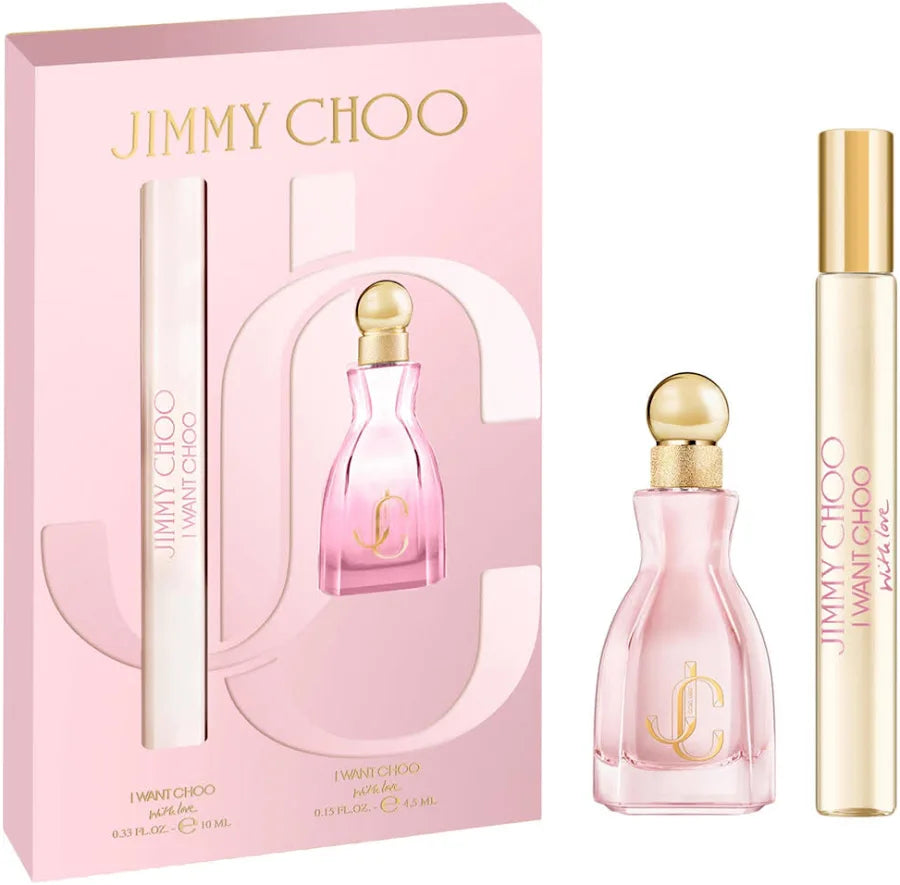 Jimmy Choo I Want Choo With Love 2pc Travel Gift Set
