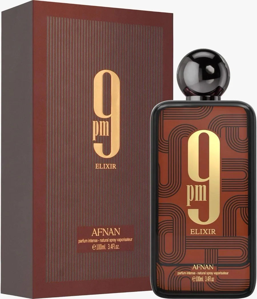 Afnan 9pm Elixir Parfum Intense 3.4oz