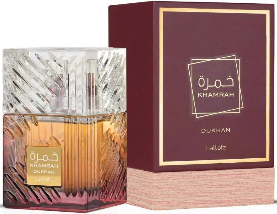 Lattafa Khamrah Dukhan edp 3.4oz