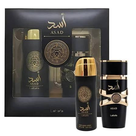 Lattafa Asad 2pc gift set