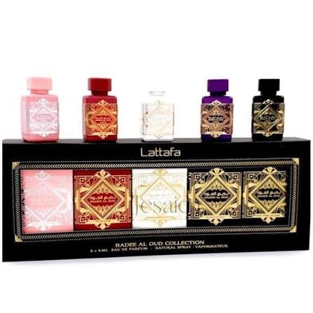 Lattafa Bade’e Al Oud 5pc Mini Gift Set