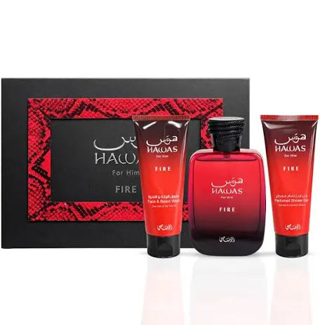 Rasasi Hawas Fire 3pc Set